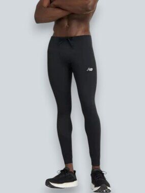 New Balance sleek pocket tight pants black men's size M NWT